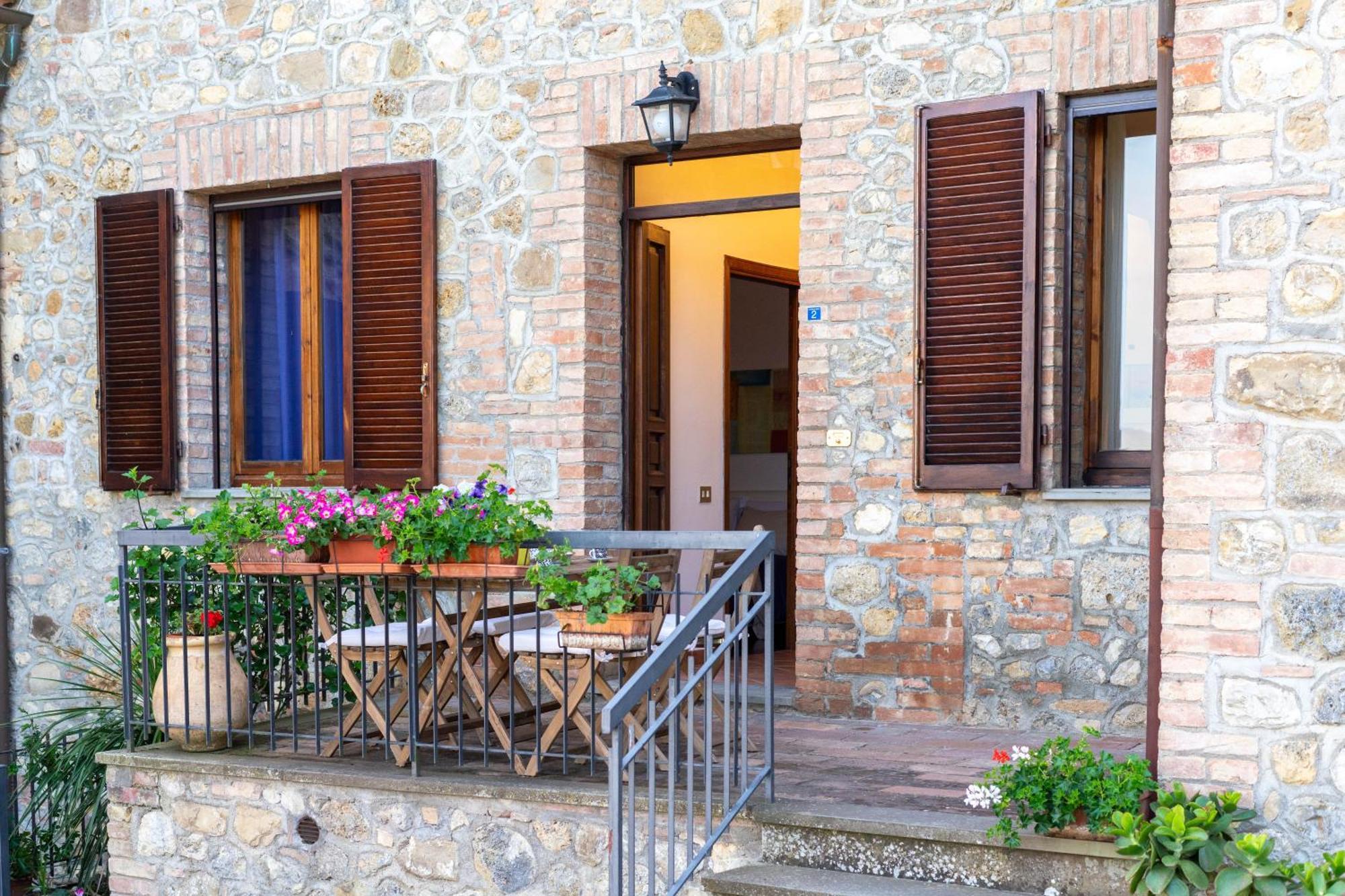 Poggio Nociano Daire Siena Dış mekan fotoğraf